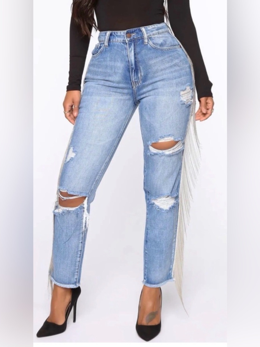Fashion Nova Chained Mom Jeans